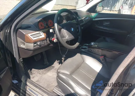 2007 BMW 750I z USA, uszkodzony, nr VIN WBAHL83557DT08894